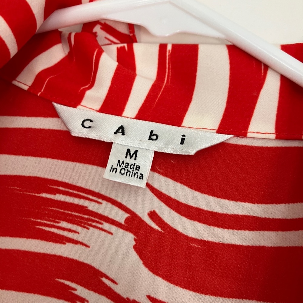 Cabi Paintbrush Pleated Dress